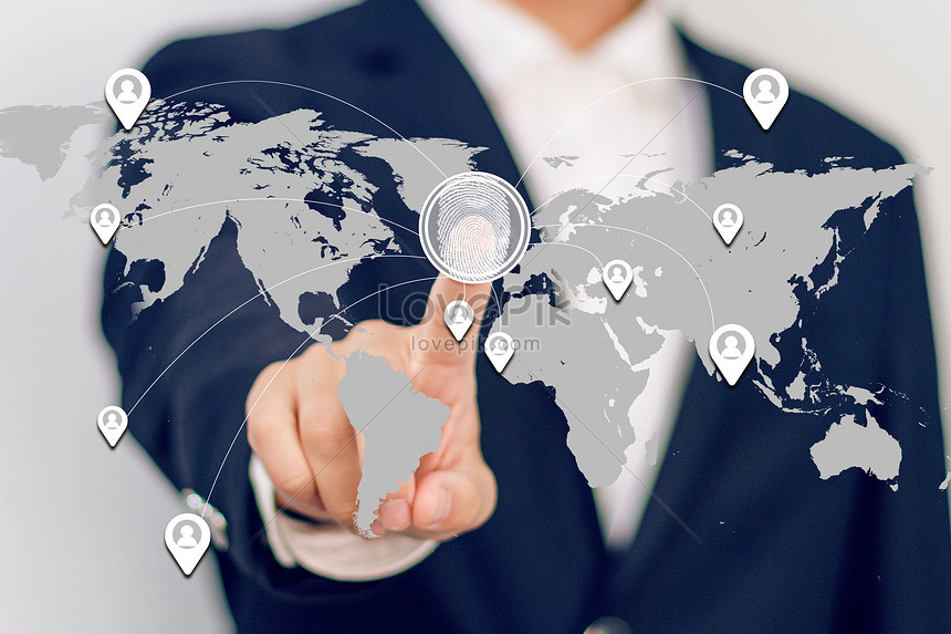 A man's finger pointing at a map to suggest an Open Finance transaction