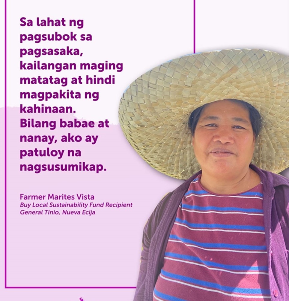 SMEs and women farmers from Nueva Ecija