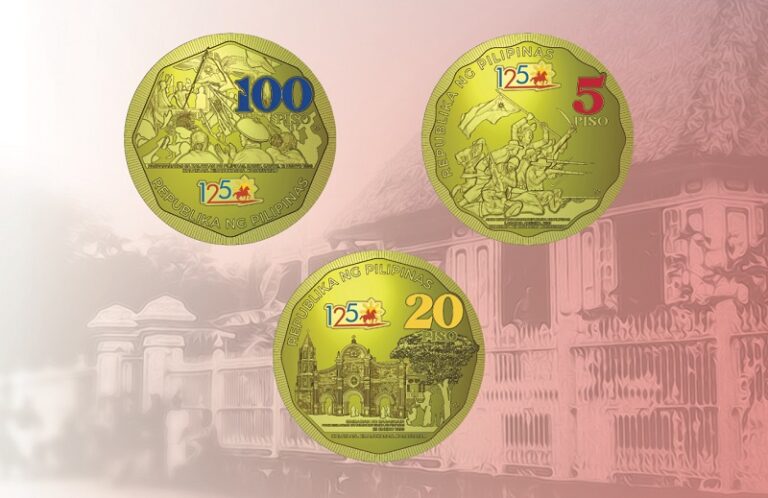 The newly issued BSP Commemorative Coin Set
