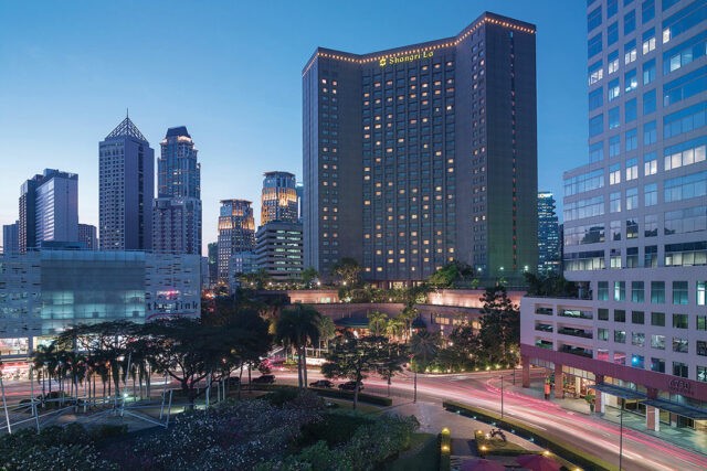 Green-inspired buildings and skyscrapers representing BPI's sustainable investments
