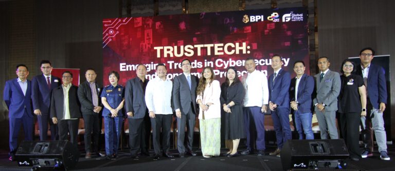 Executives from Digital Pilipinas led by Amor Maclang and TG Limcaoco of BPI are shown together with representatives from key government institutions in PH