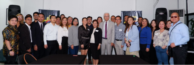 Amor Maclang of Digitakl Pilipinas together with executives from the DOST and other industry leaders during a panel discussion held in Makati