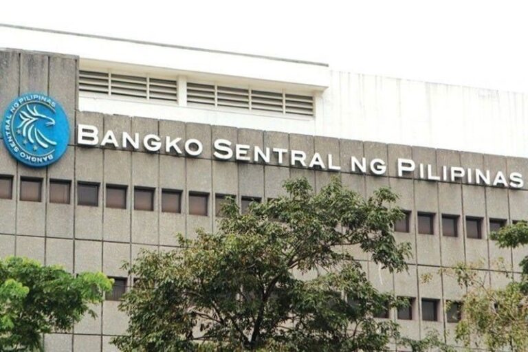 Facade shot of the BSP office in Manila