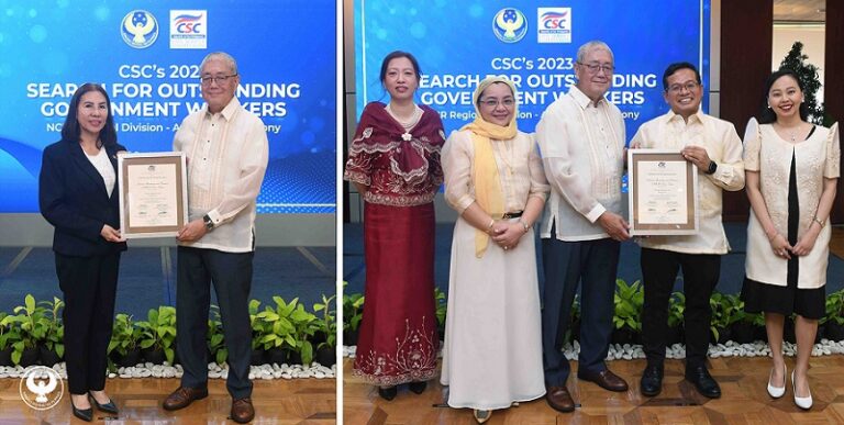 BSP Governor Eli Remolona Jr. together with the IBF Core team and CSC officials