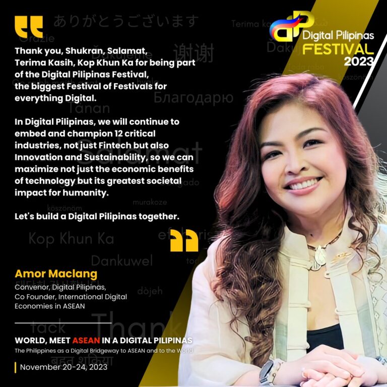Amor Maclang, convenor of Digital Pilipinas