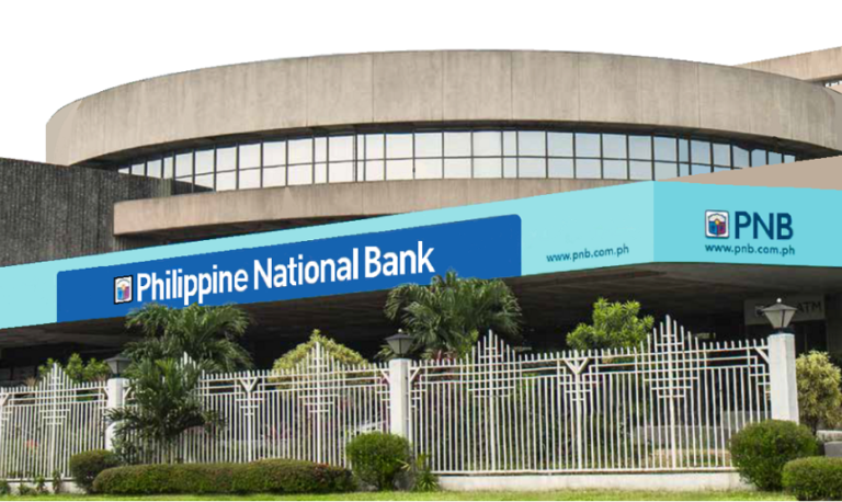 Facade shot of PNB building in Manila