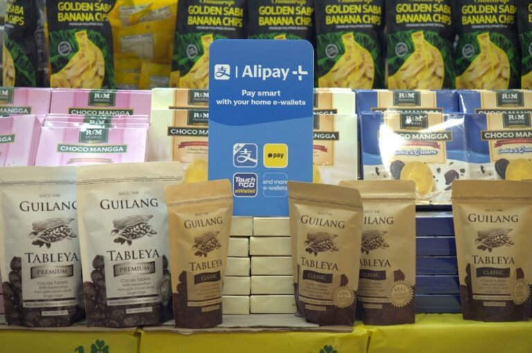 Grocery products that you can now pay for with Alipay +'s home e-wallets