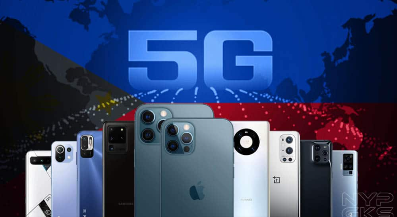Illustration showing 5G as a key enabler for accelerating digitalization in the Philippines