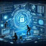 Illustration showing GenAI use in creating threats to illustrate why cybersecurity is the next big business imperative in PH