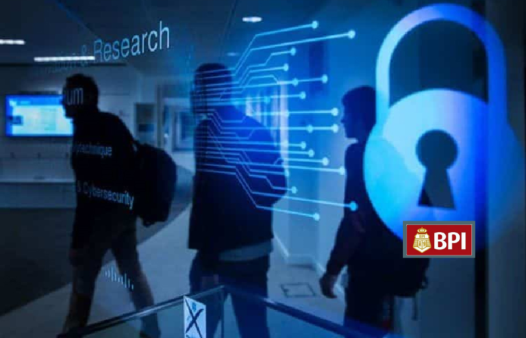 Illustration showing how BPI is beefing up cybersecurity to protect its clients