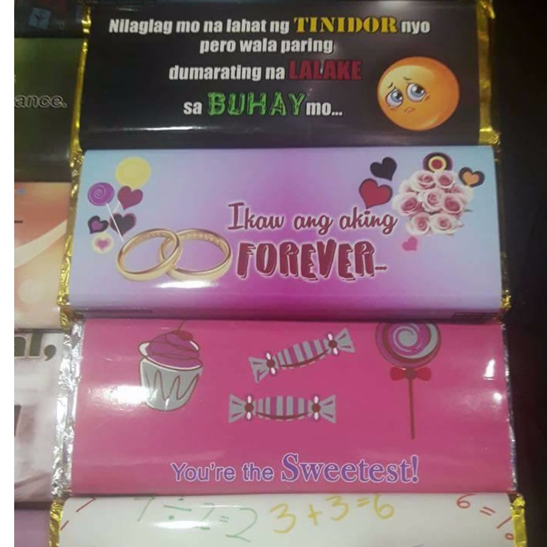 Hugot chocolates