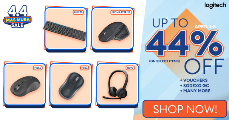 Poster providing details about the Shopee 4.4 Mas Mura Sale