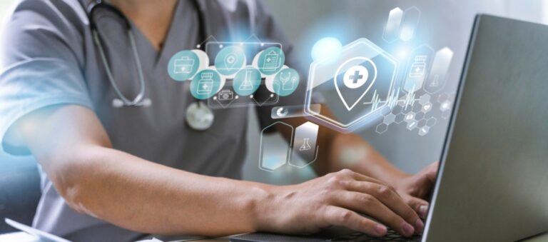 Illustration showing the important role of medical coding in the healthcare industry