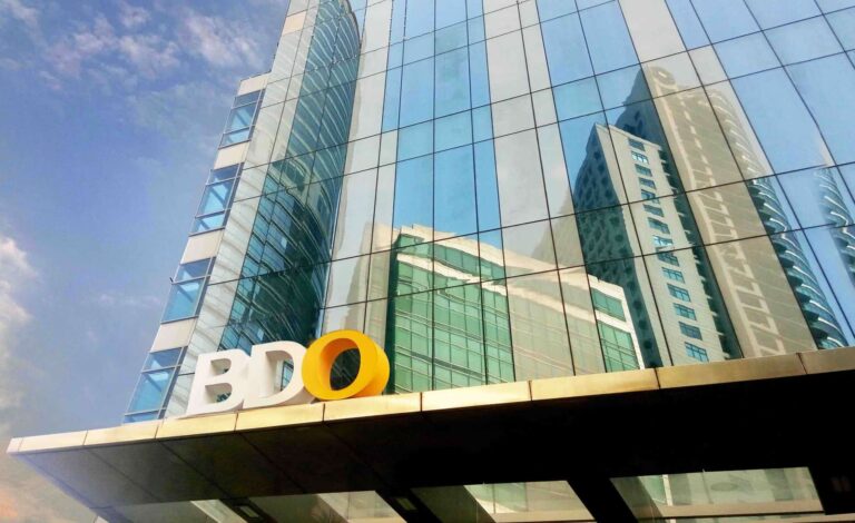 Facade shot of BDO Unibank