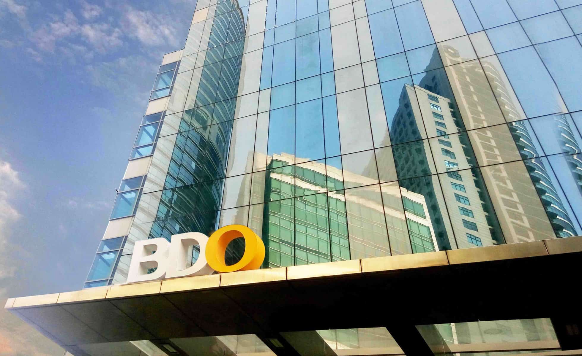 Facade shot of BDO Unibank