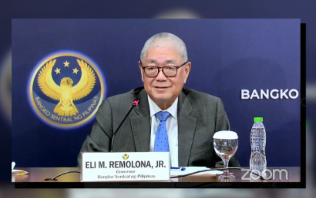 BSP Governor Eli Remolona, Jr. during the latest Financial Stability Coordination Council meeting