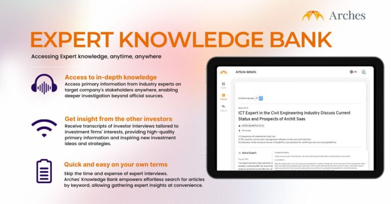 Poster explaining benefits of Expert Knowledge Bank