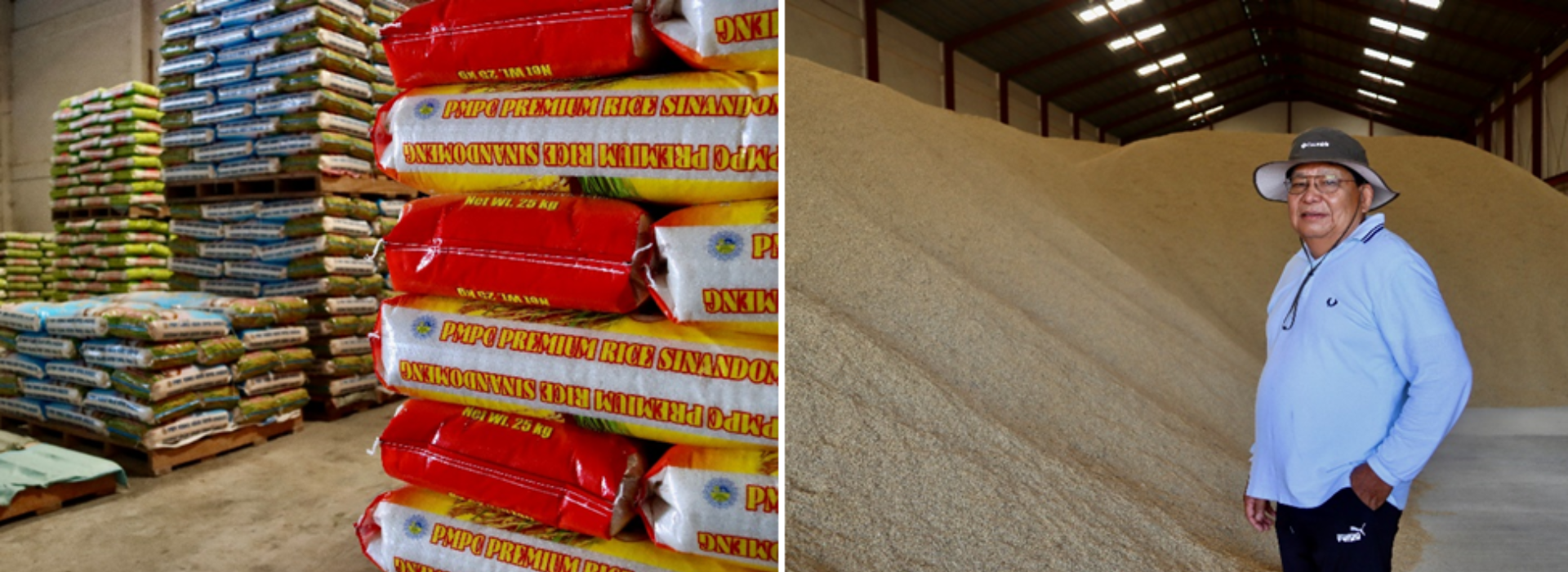 LANDBANK has helped Ricardo Buenaventura (right photo) achieve productivity and profitability