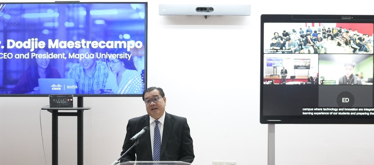 Dr. Dodjie Maestrecampo, President and CEO of Mapua University, shares how they are breaking barriers in learning modalities at Mapúa University
