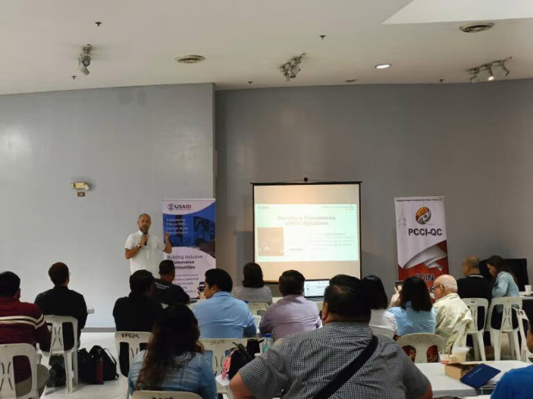 UNAWA COO Atty. Gino Jacinto addressing queries from the audience