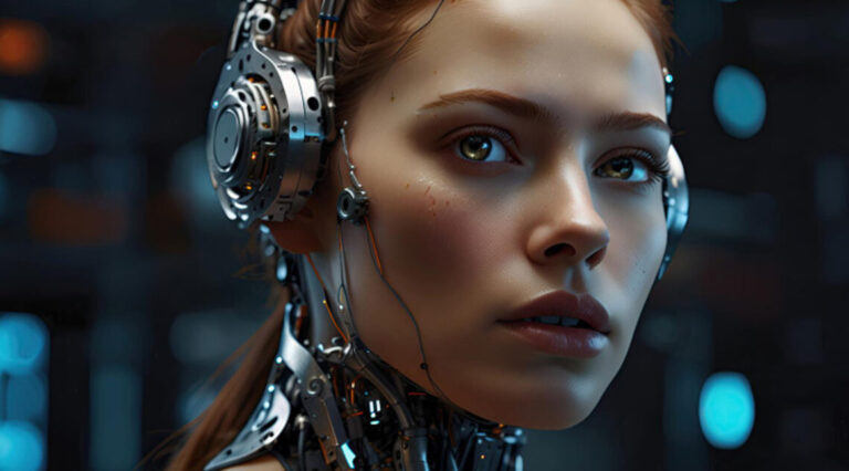 AI image of a woman used to announce how Salmon has just been awarded the prestigious 2024 Asian Banking and Finance Fintech Start-Up Award - PH