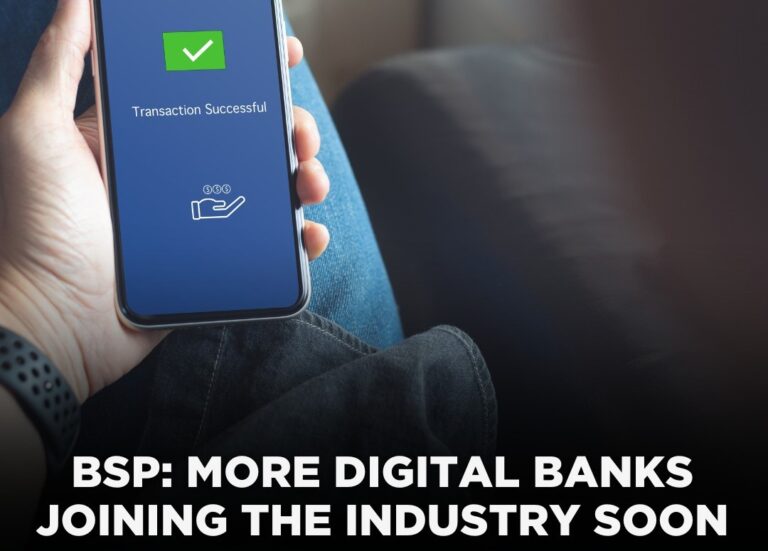 A mobile phone with check mark is used to illustrate how digital banking could expand in 2025 as BSP lifts moratorium