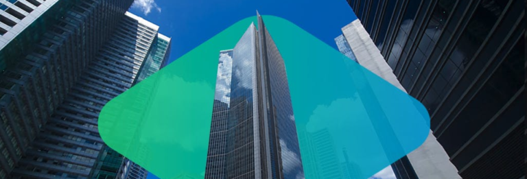 The Metrobank building in Makati (earthworm's view)