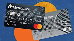 Image of Metrobank credit card under Visa as the company pushes PH banks toward mobile wallet integration in digital payments