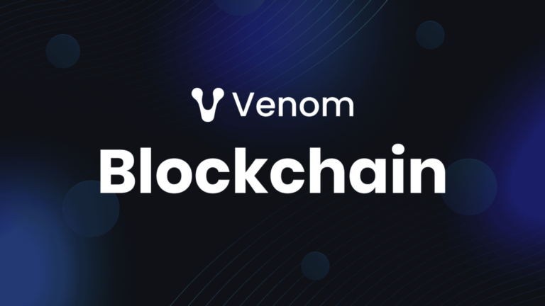 Logo of Venom to signify that PH has chosen Venom for its groundbreaking digitization, and national blockchain initiative