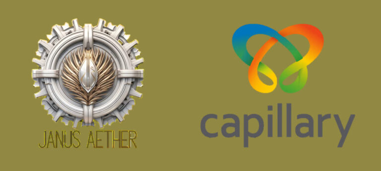 Logos of Capillary and Janus Aether used to illustrate how to win customer loyalty in PH retail landscape