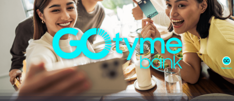 GoTyme Bank partnering with BSP has put a smile on the faces of these two women holding a credit card and a mobile phone