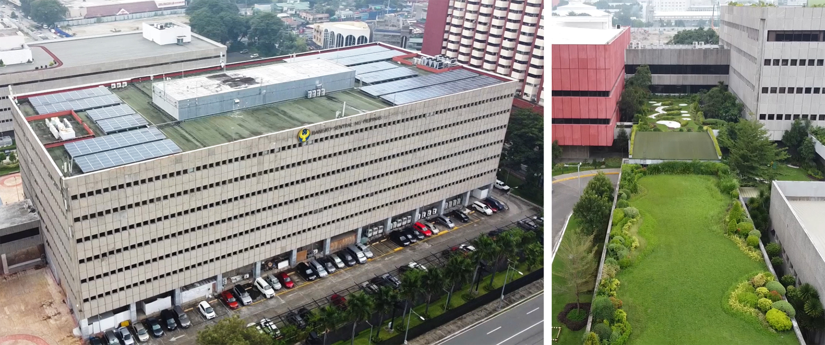 BSP's head office in Manila (shown in this photo) makes history as the first government building to earn a prestigious "Green Award"