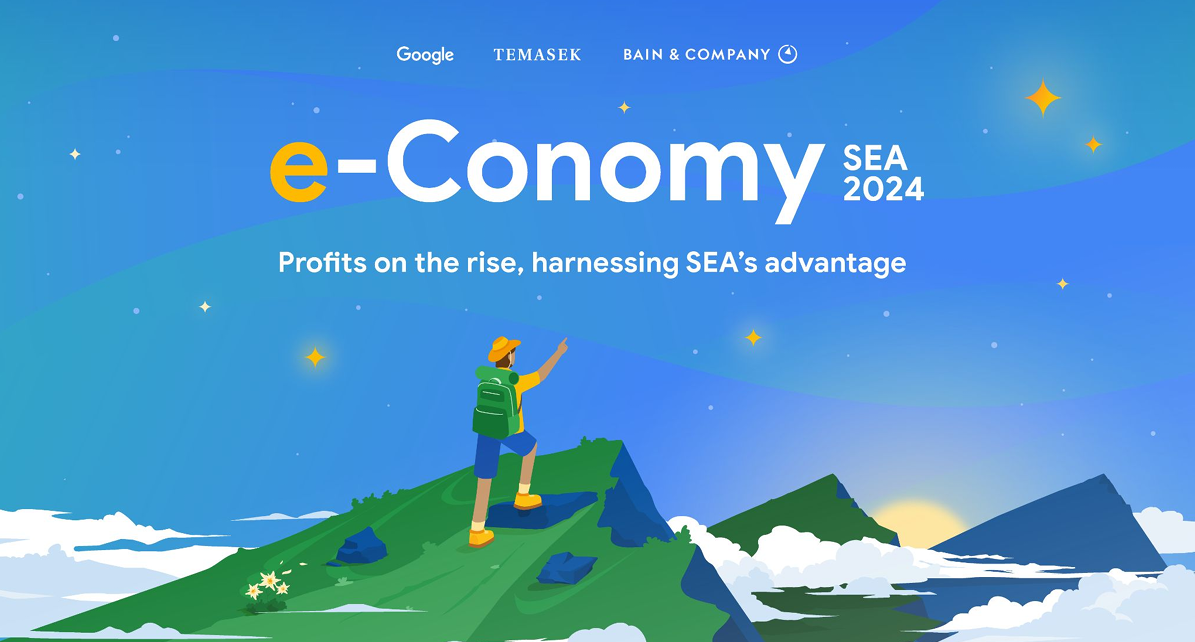 Cover page of the Google e-Conomy Report 2024, which sees the Philippines' digital economy racing ahead as fastest-growing market in 2024