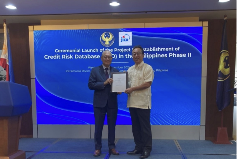 SMEs can now rejoice after JICA Philippines Chief Representative Sakamoto and BSP Governor Remolona approve the launch of the second phase of their Credit Risk Database (CRD) project