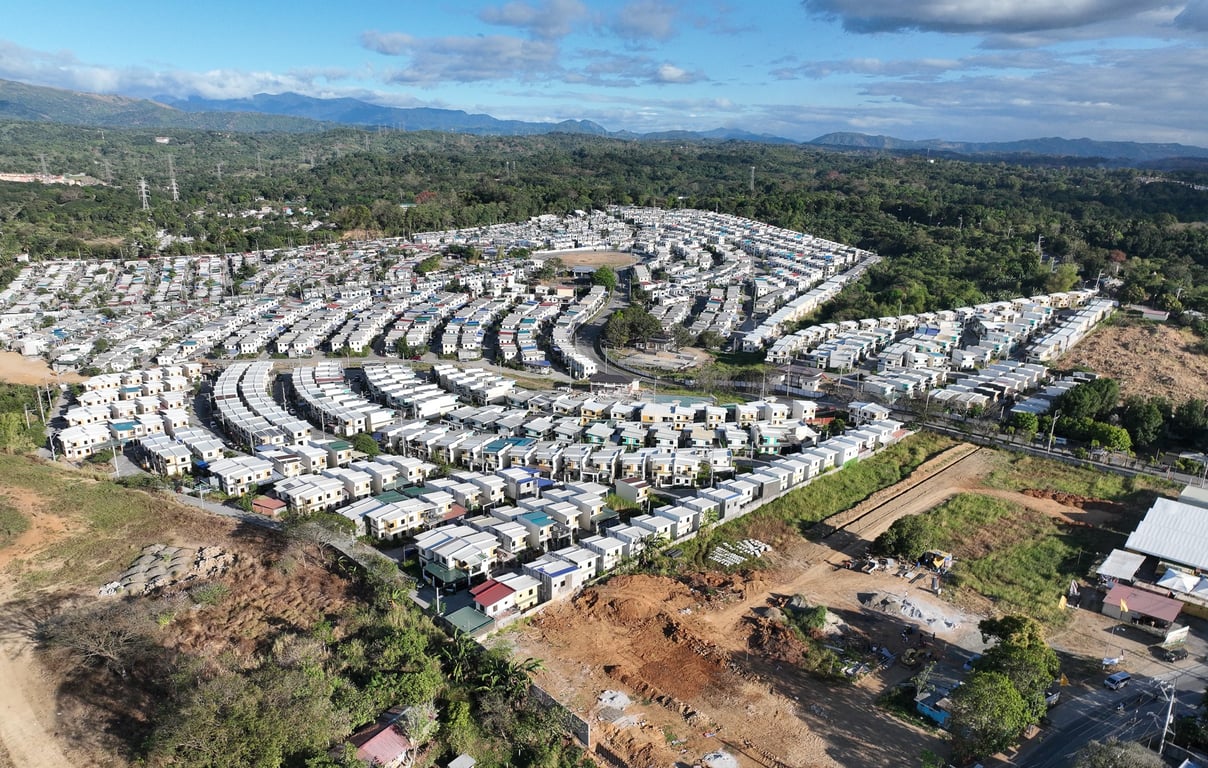 Over 30,000 homes in 30 years! An aerial view of Nuvista San Jose in the vibrant City of San Jose Del Monte, Bulacan—a testament to P.A. Properties' commitment to building thriving communities.