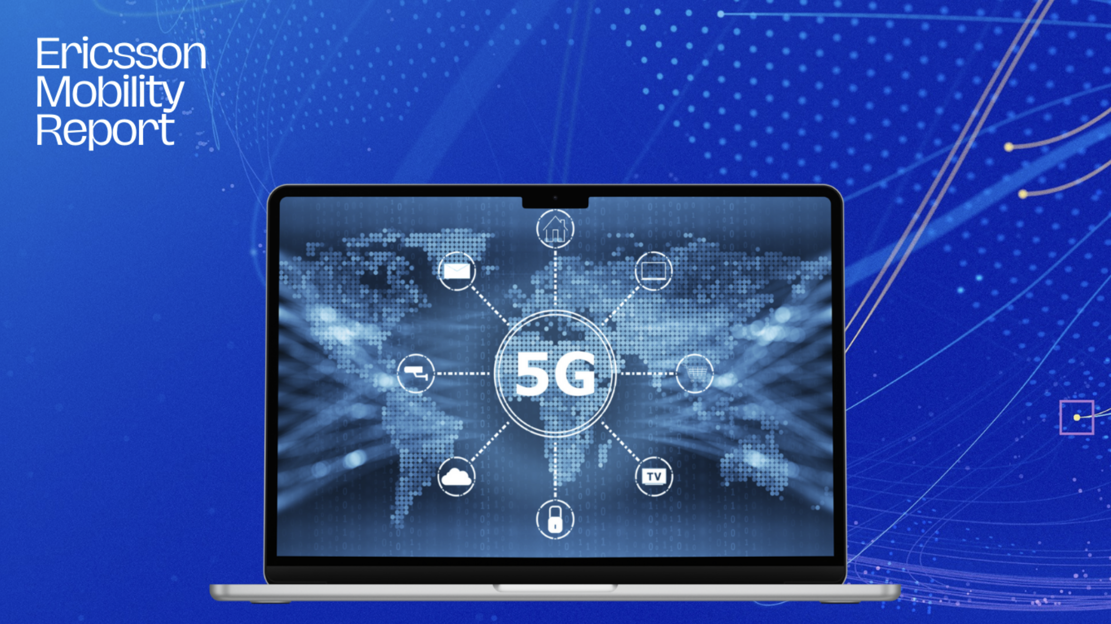 Cover page of the Ericsson Mobility Report (November 2024 edition)