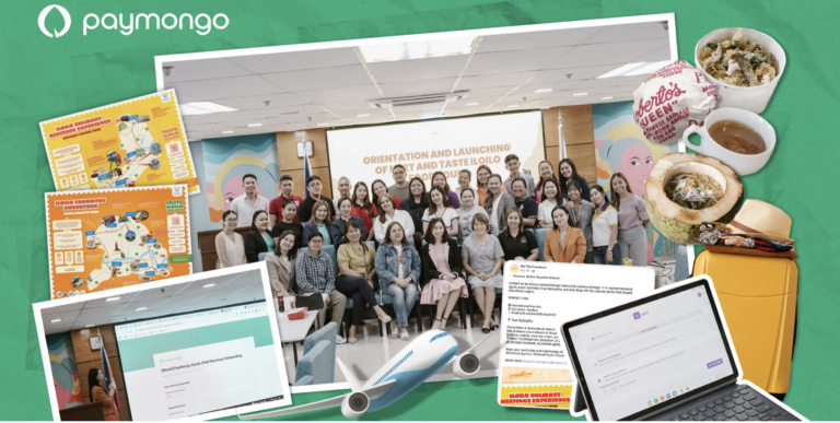Executives of PayMongo strike a pose with business owners in Iloilo as the fintech firm unlocks the flavors of the city with a seamless payment solution