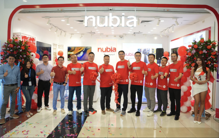 Executives from nubia led the official launch of the Bacoor concept store, a key addition to their growing retail presence nationwide