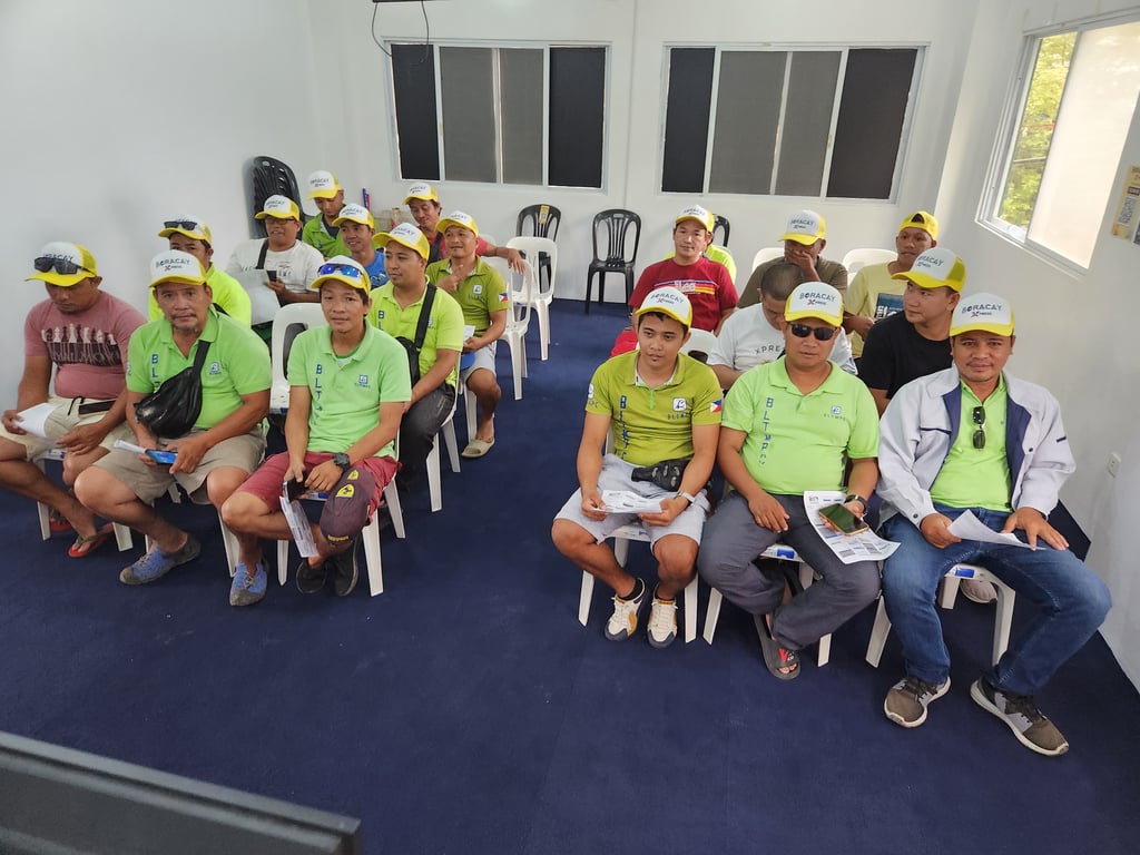 Boracay Xpress drivers going through training seminars