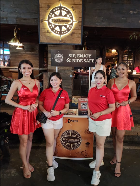 Xpress Models and Xpress Brand Ambassadors in Poblacion Makati