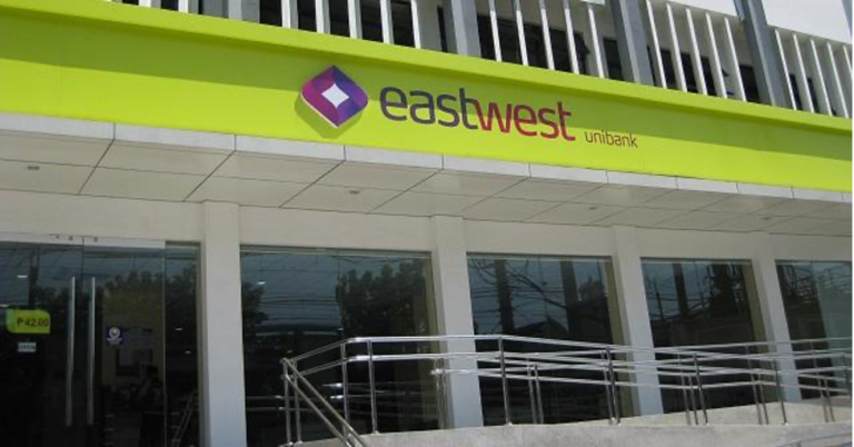 Facade shot of EastWest Bank