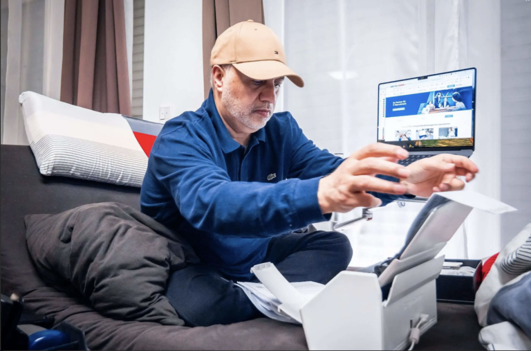 Nadeem, a bedridden CEO pioneers AI-powered video revolution