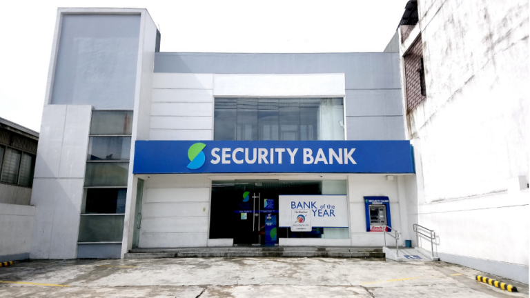 Facade shot of Security Bank, which aims for 10% ROE by 2025 through digital expansion