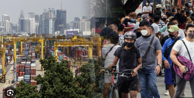 Status of PH economy as illustrated in these images of people and financial institutions