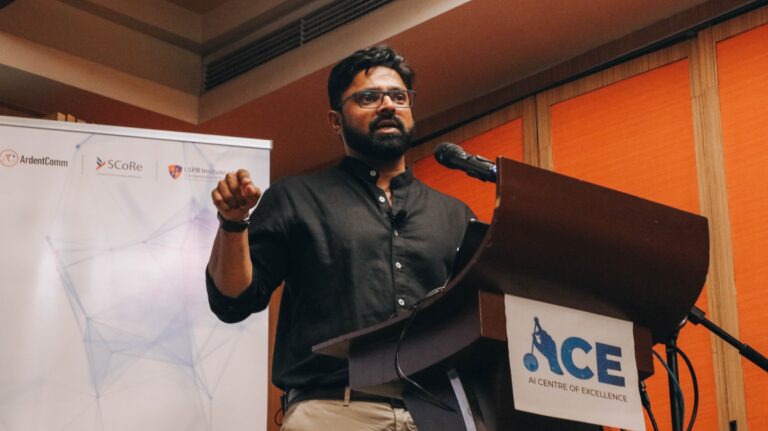 Hemant Gaule of SCoRe (in photo) talks about AI’s potential to revolutionize PR tasks