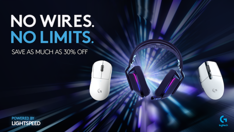 Poster for Logitech’s 4.4 Lazada Ultimate Gaming Tech Sale