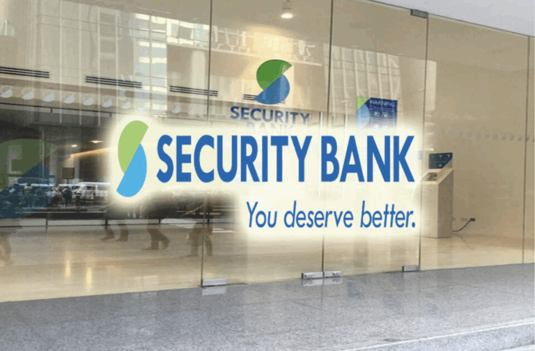 Facade shot of Security Bank, as the institution tries to balance ambition to expand with enhanced security