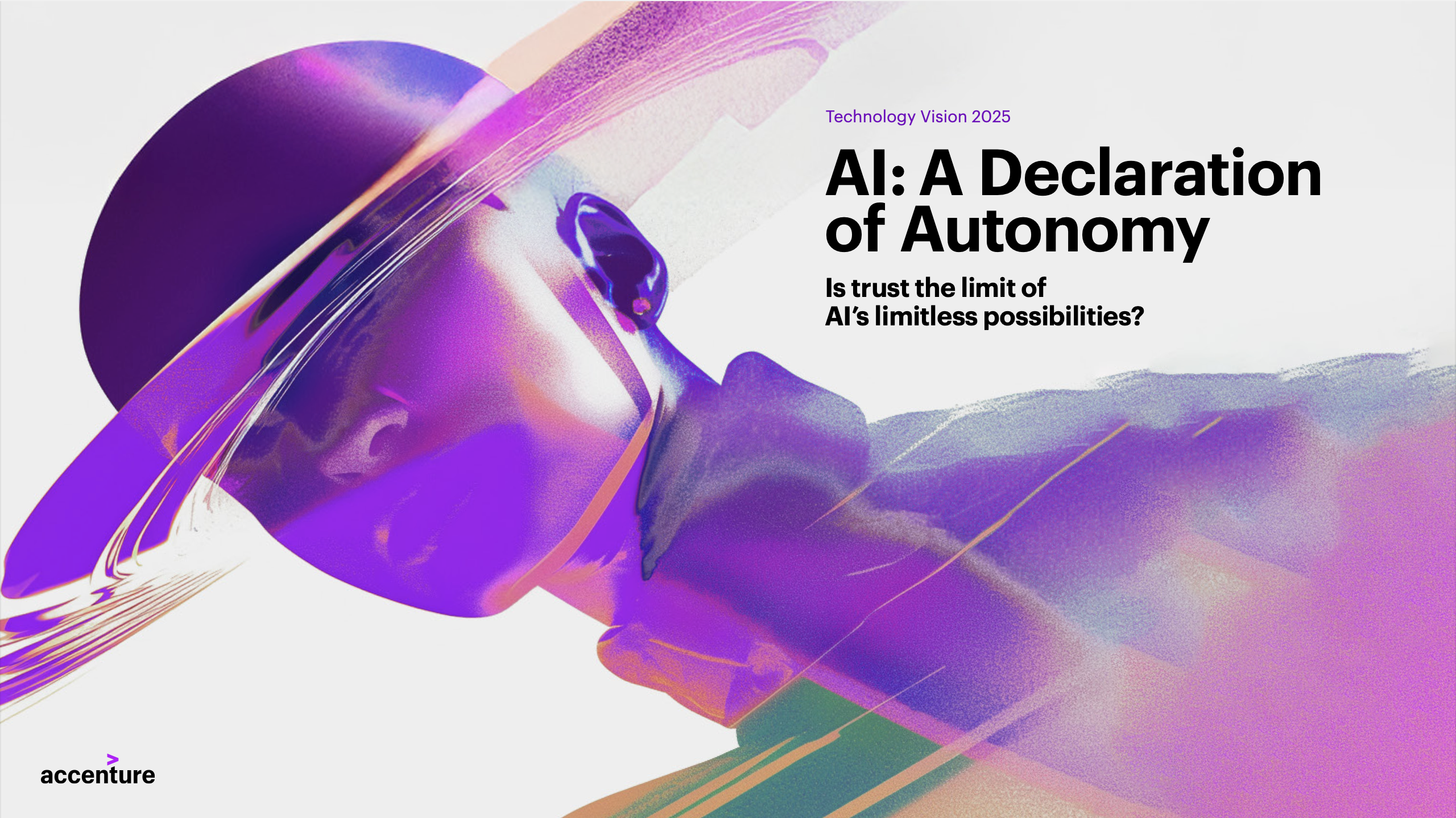 Cover page of Accenture's "Technology Vision 2025" report