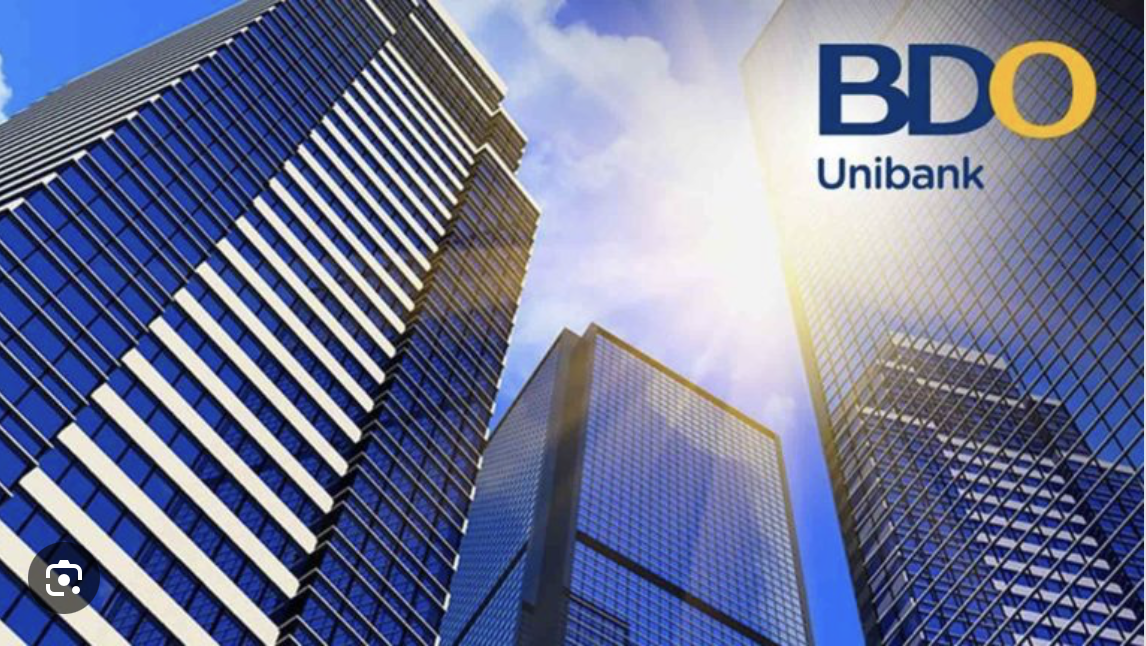 High rise building of BDO Unibank with logo