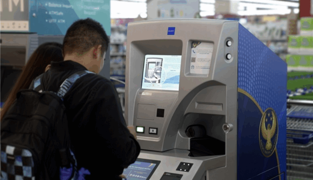 This may be the last time this man can deposit coins at a CoDM as the BSP says it is suspending use of coin deposit machines starting June 17